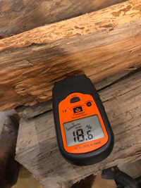 Moisture Meter at Wiegmann Woodworking & Fireplaces Moisture Meter at Wiegmann Woodworking & Fireplaces