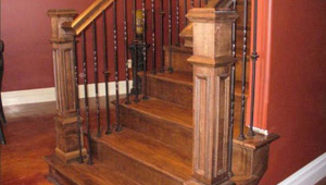 Albers Illinois Wiegmann Woodworking & Fireplaces Carries Both Wood & Wrought Iron Stair Parts
